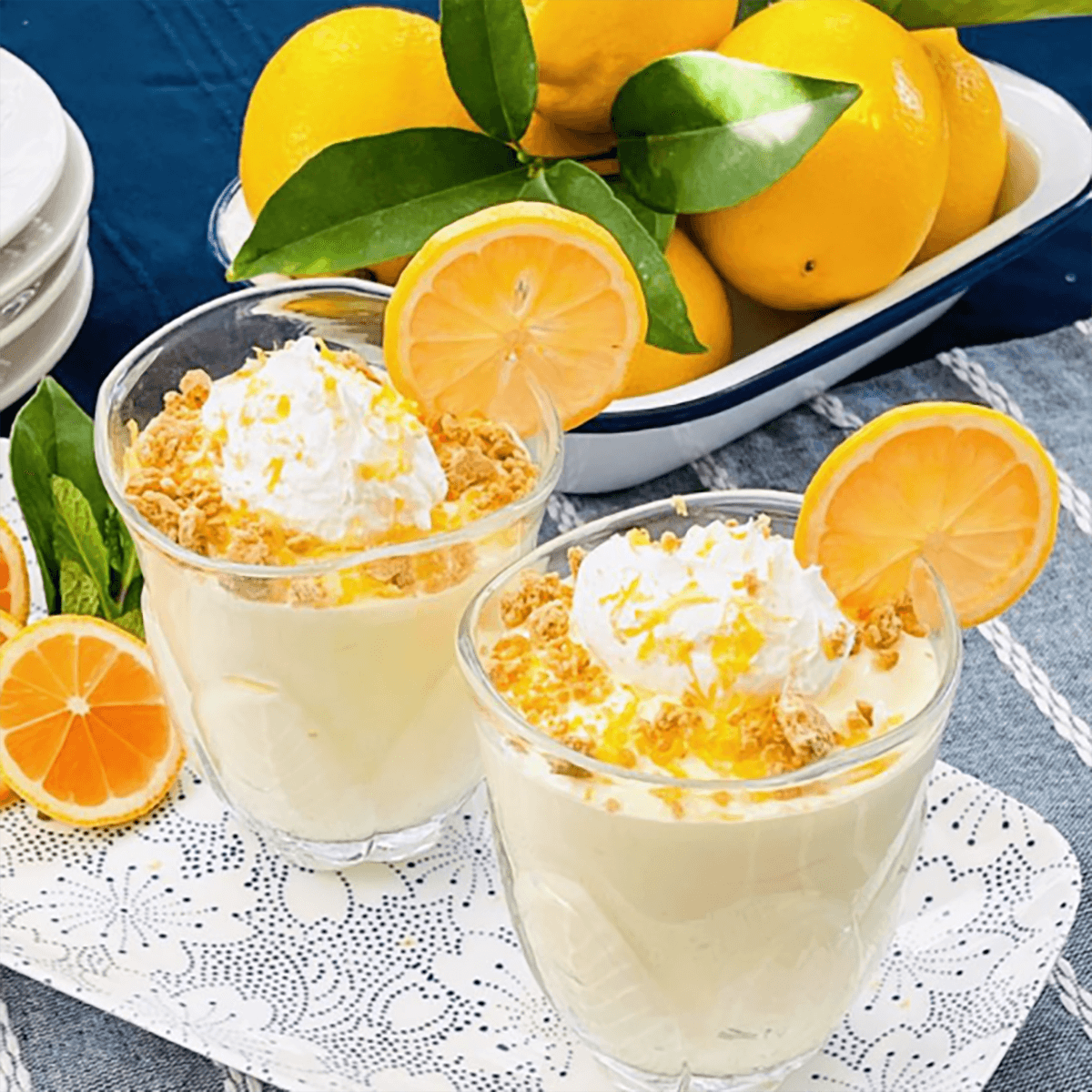 Southern Lemon Pie Mousse - Easy Home Meals Recipe |  |