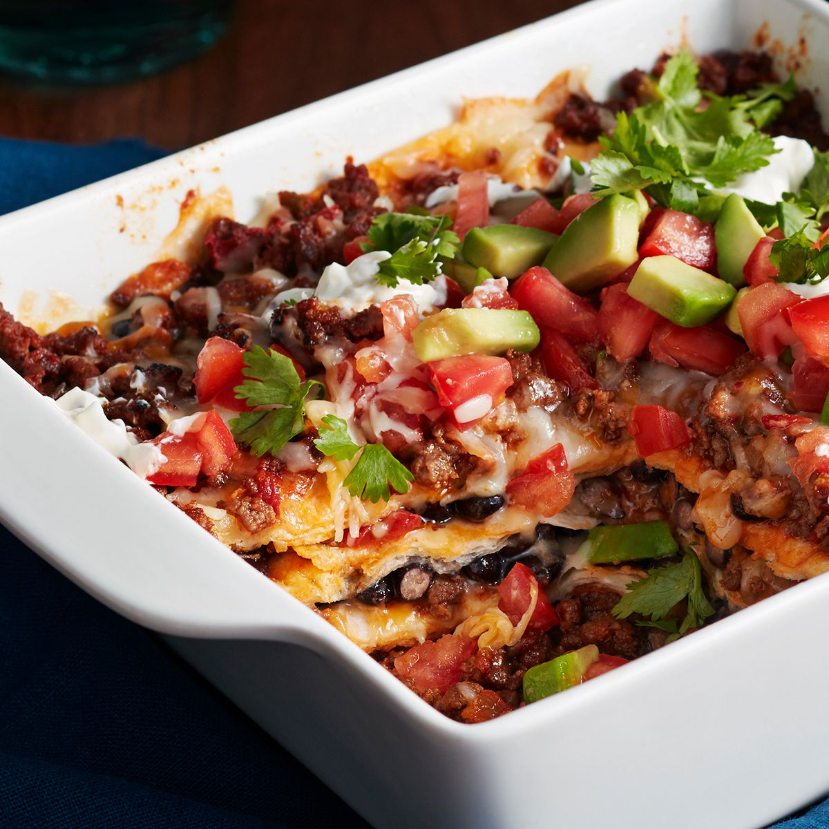 Cheesy Mexican Lasagna - Taco Bell Recipe |  |