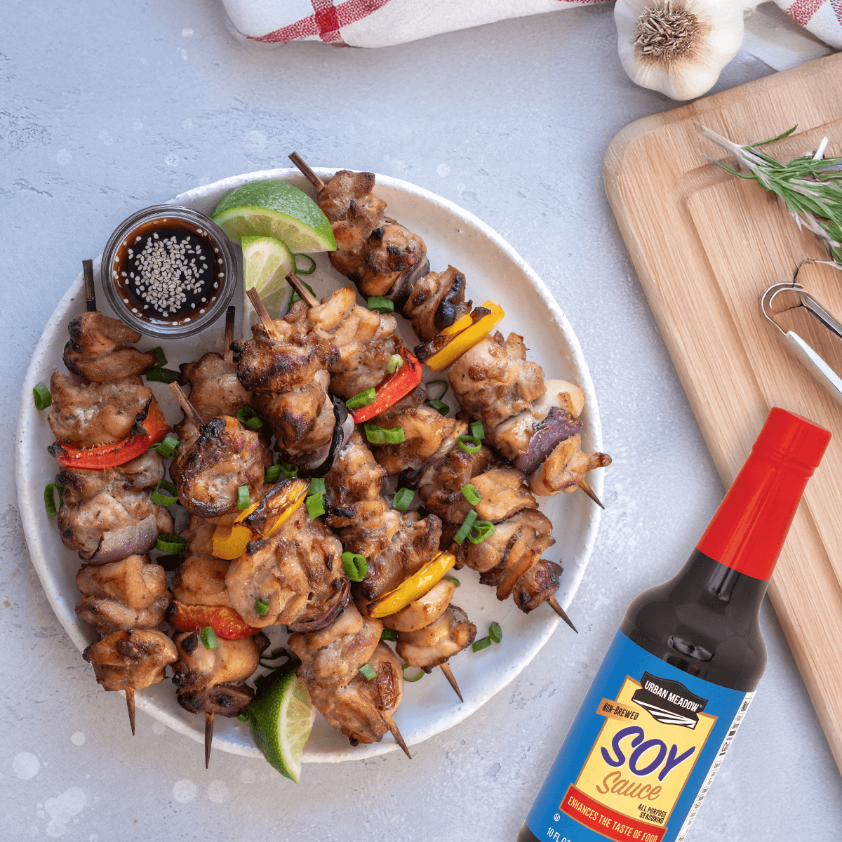 Teriyaki Chicken Skewers - Urban Meadow Recipe |  |