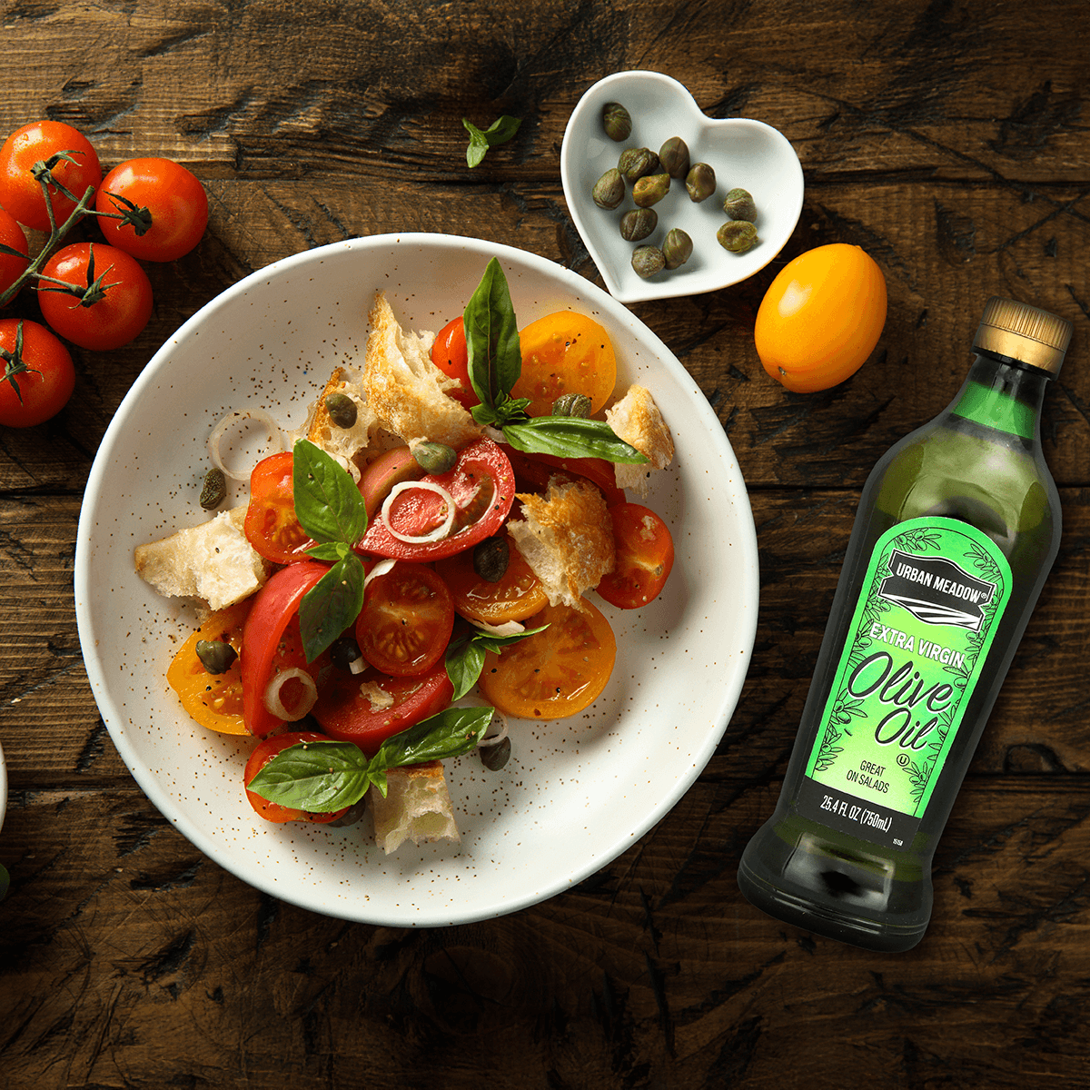 Tomato Panzanella Salad - Urban Meadow Recipe |  |