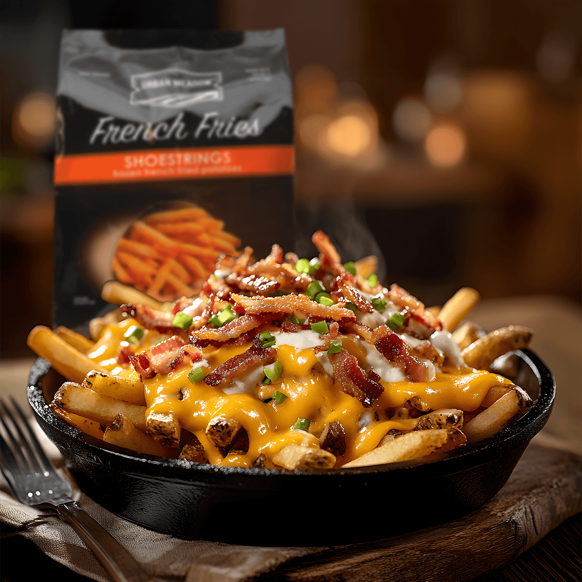 Urban Meadow - Loaded Shoestring Fries Recipe |  |
