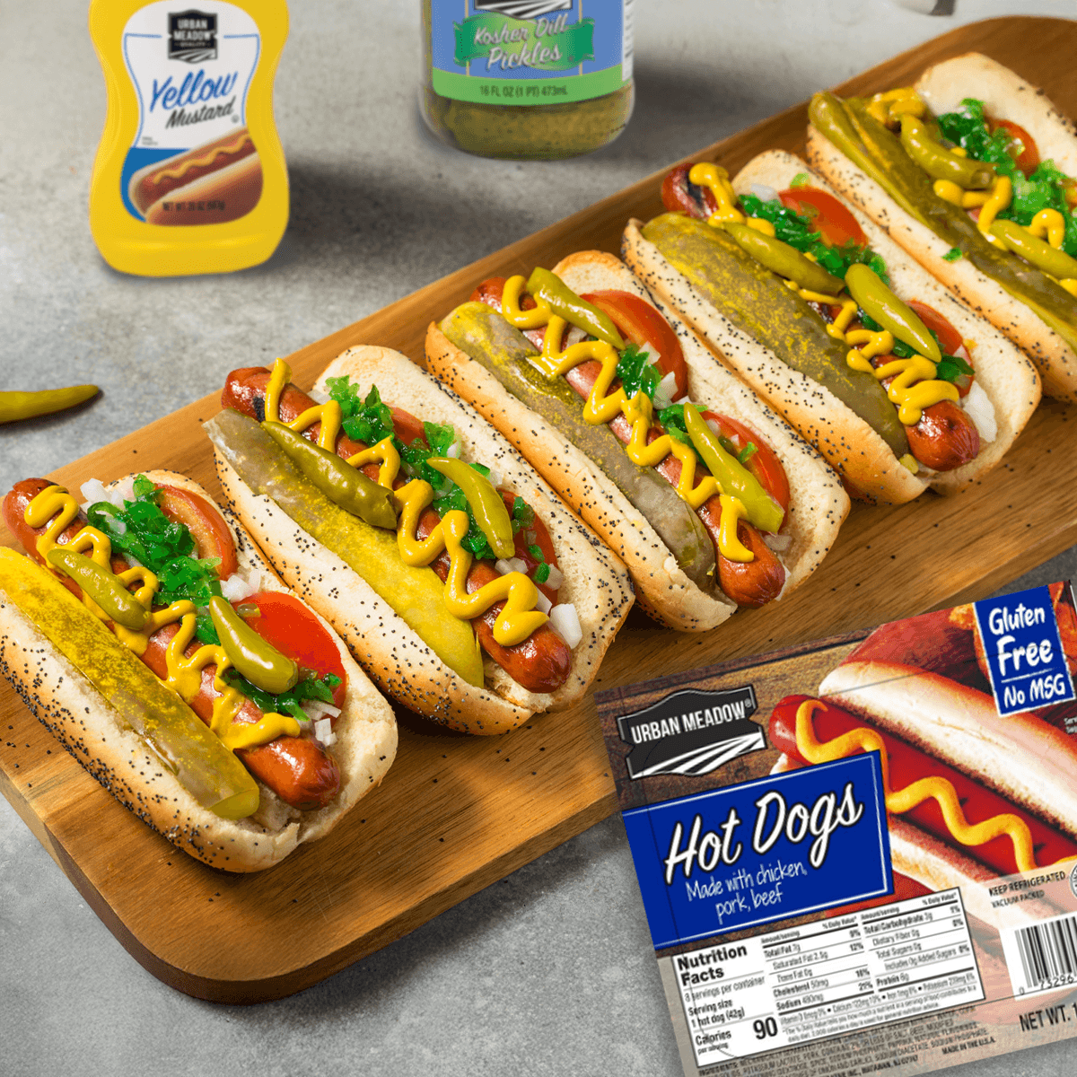 Urban Meadow - Chicago Dog Recipe |  |