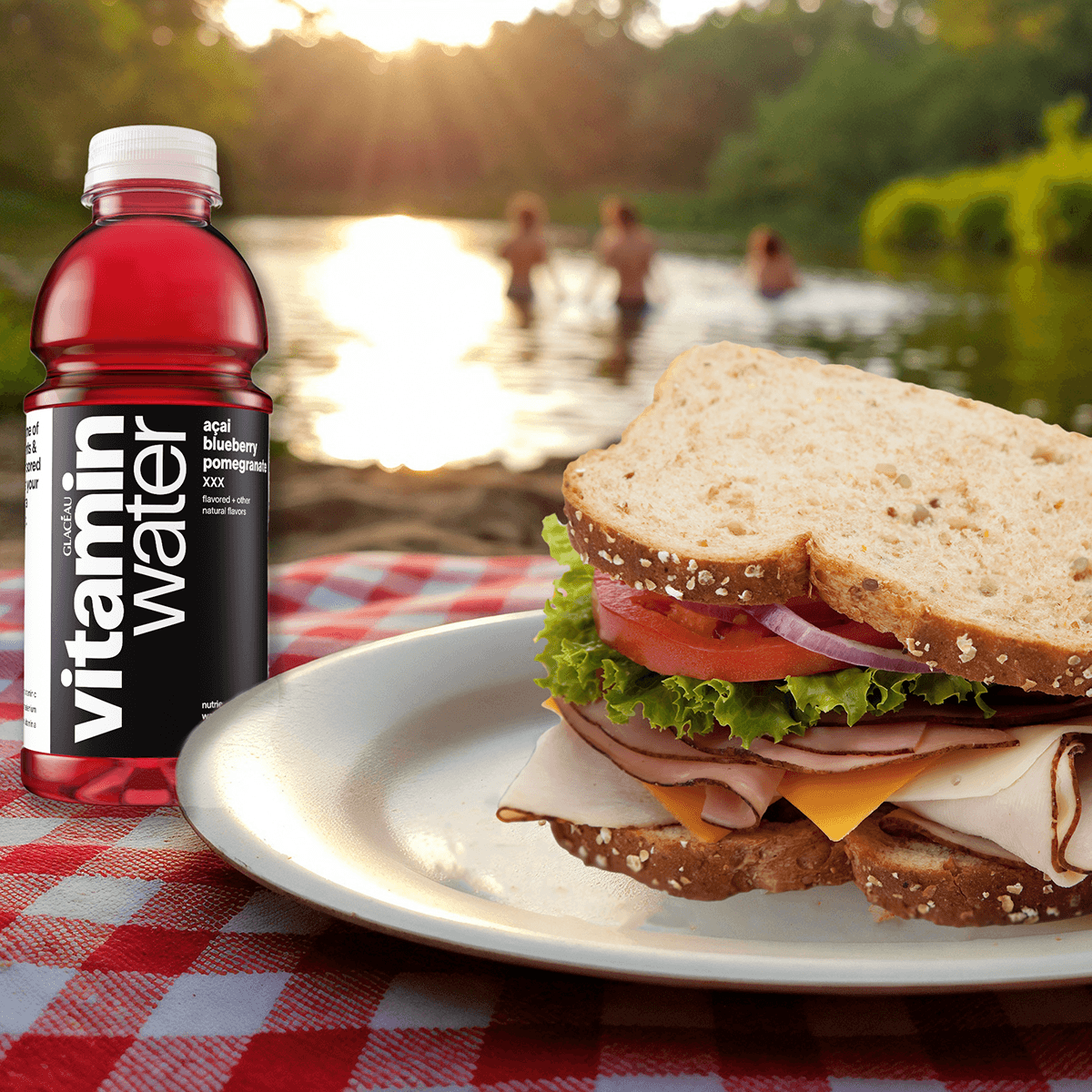 Summer Sandwich - Vitamin Water Recipe |  |