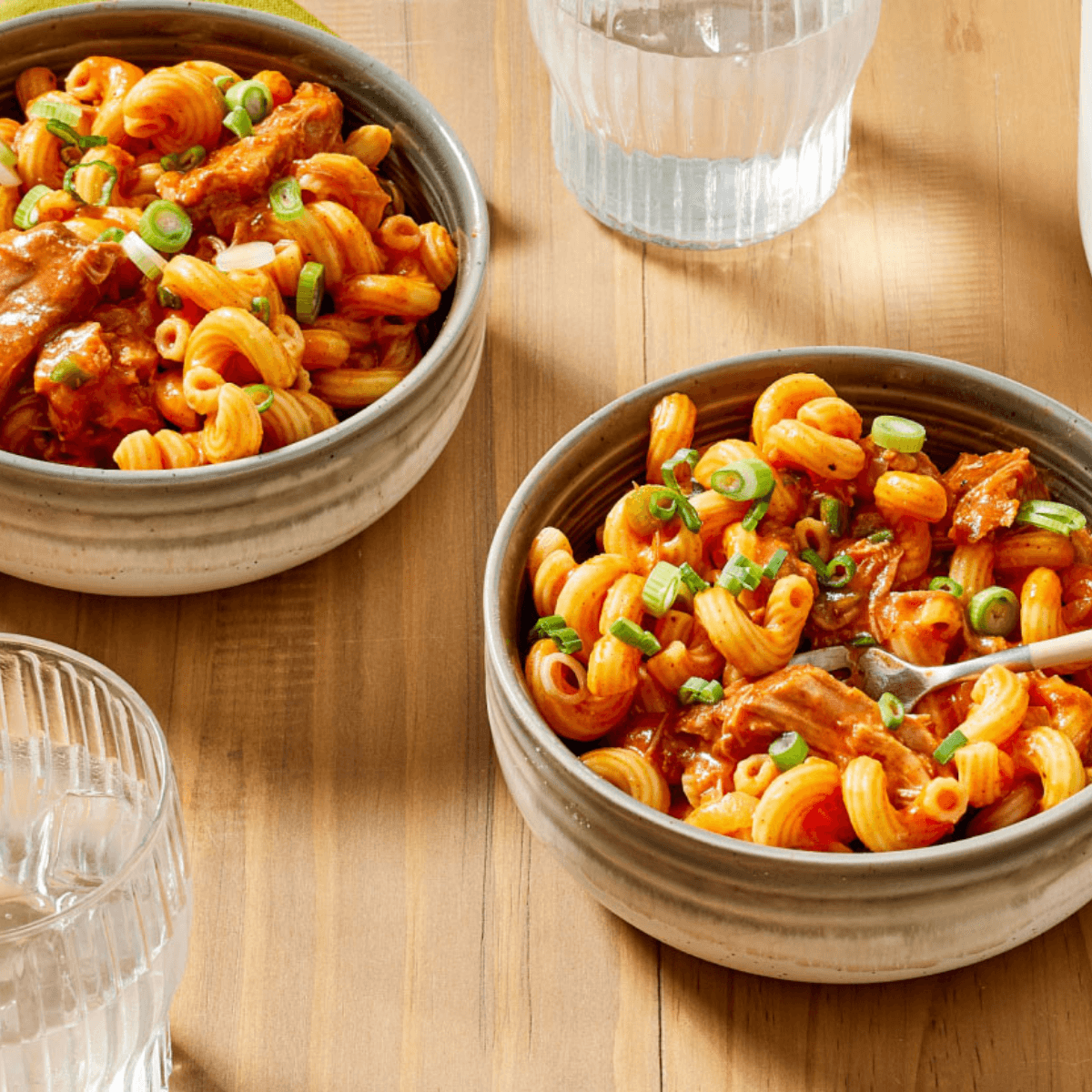 One Pot Pulled Pork Pasta - Campbell's Recipe |  |