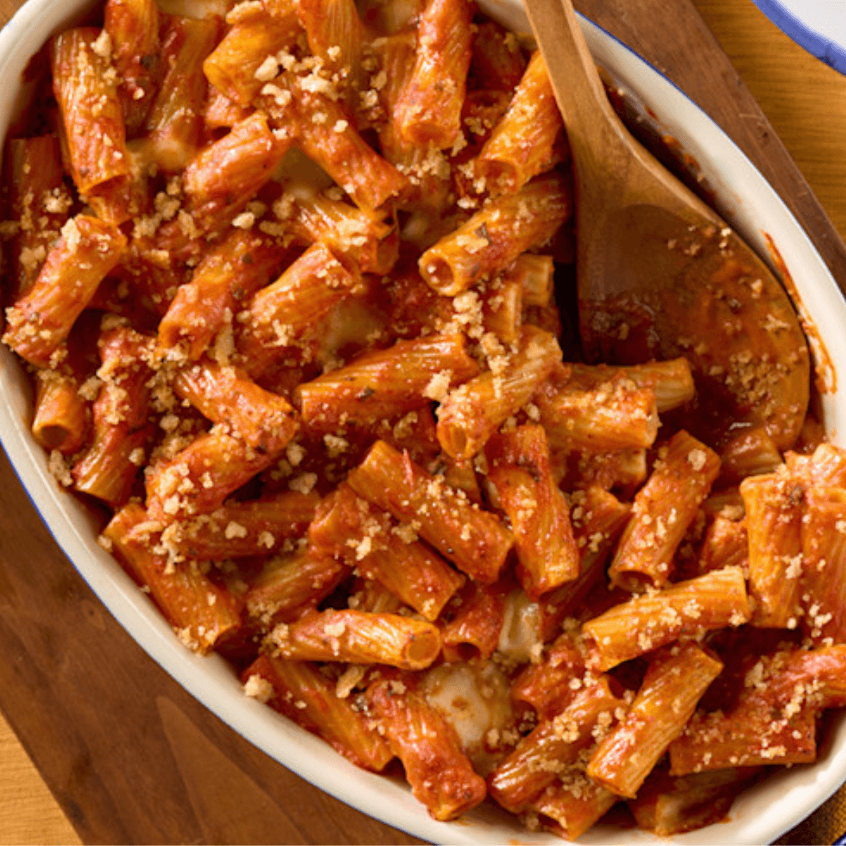 Baked Cheesy Protein and Rigatoni Pasta - Barilla Recipe |  |