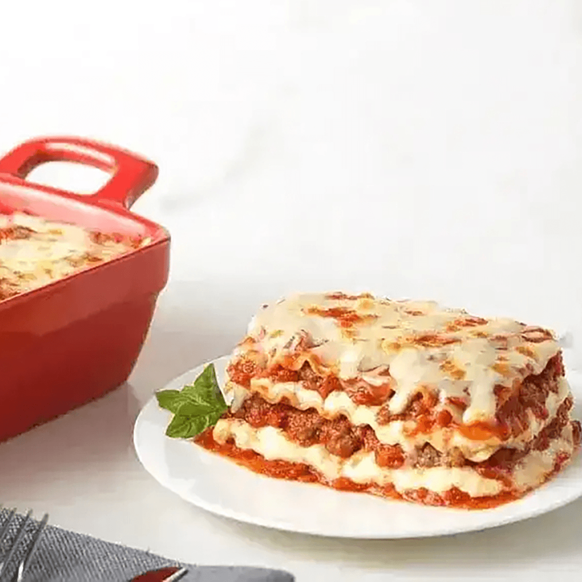Three Layer Lasagne with Barilla® Wavy Lasagne &amp; Marinara Sauce - Barilla Recipe |  |