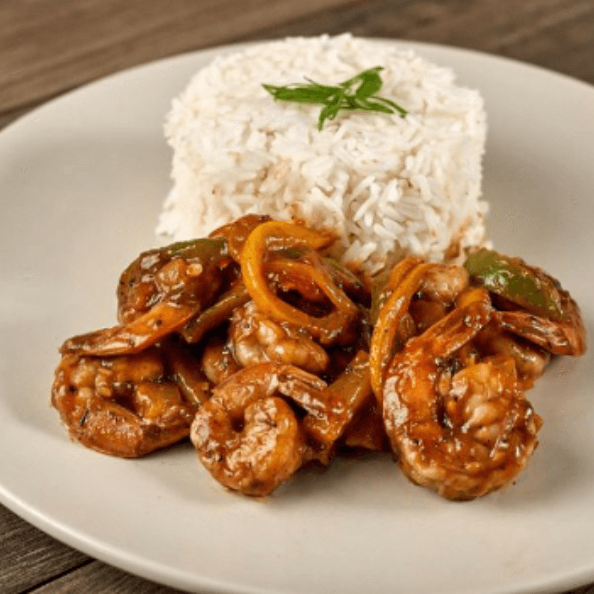 Jerk-Barbecue Shrimp with Pineapple and Peppers - Grace Kennedy Foods Recipe |  |