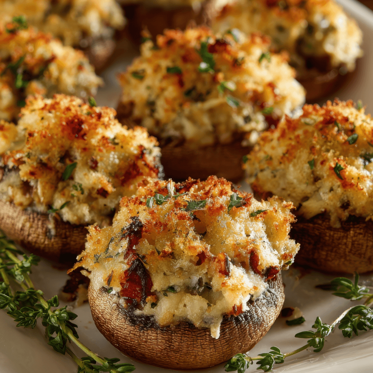Stuffing Stuffed Mushrooms - Urban Meadow Recipe |  |