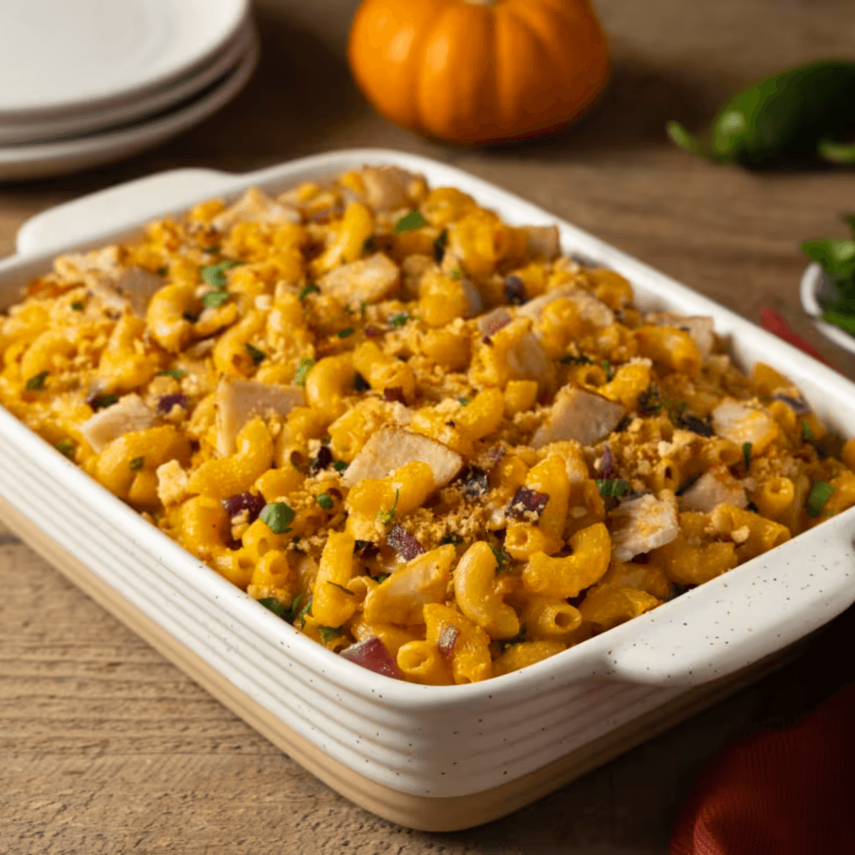 Jalapeno Macaroni &amp; Turkey Bake - Kraft Heinz Recipe |  |