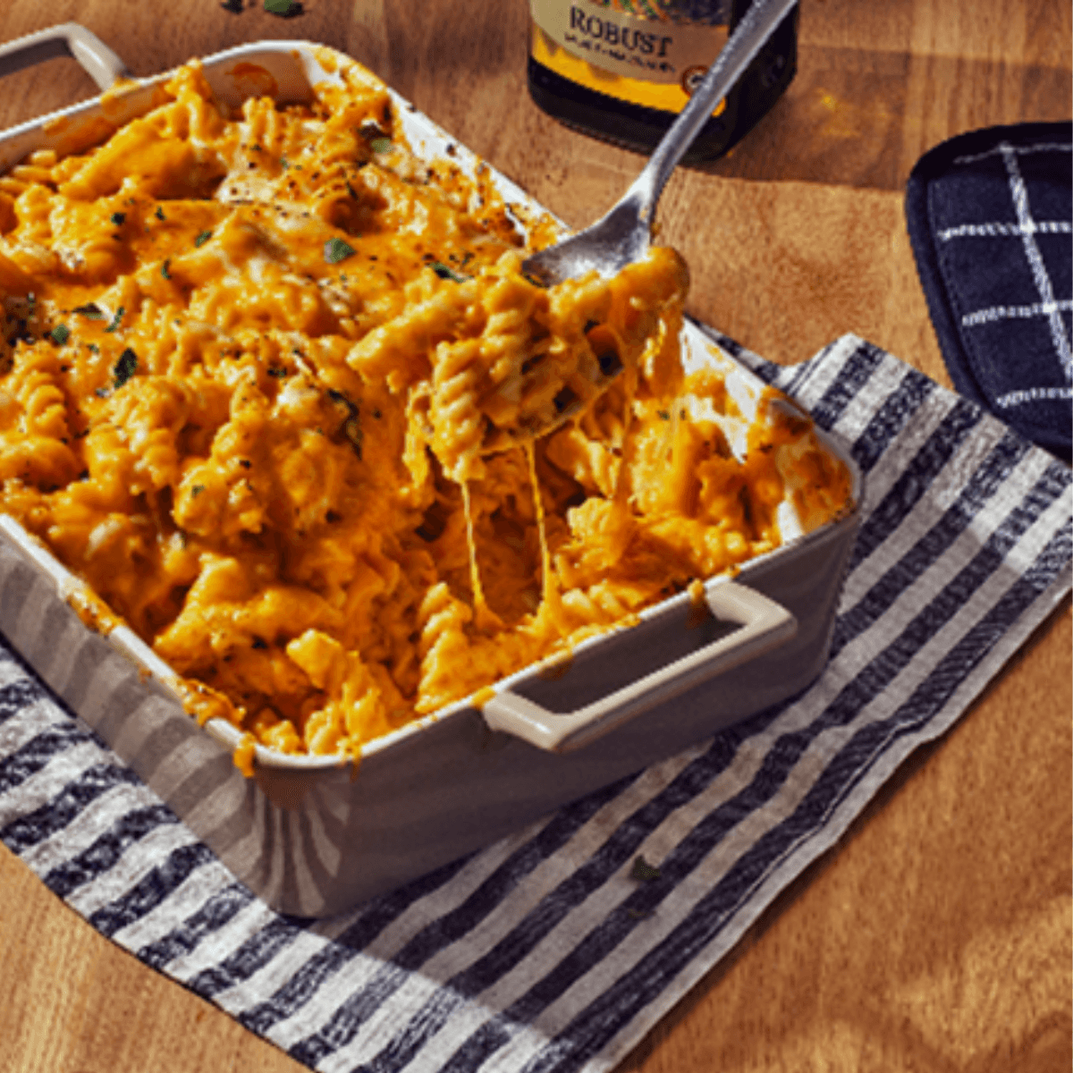 Baked Mac and Cheese - Pompeian Recipe |  |