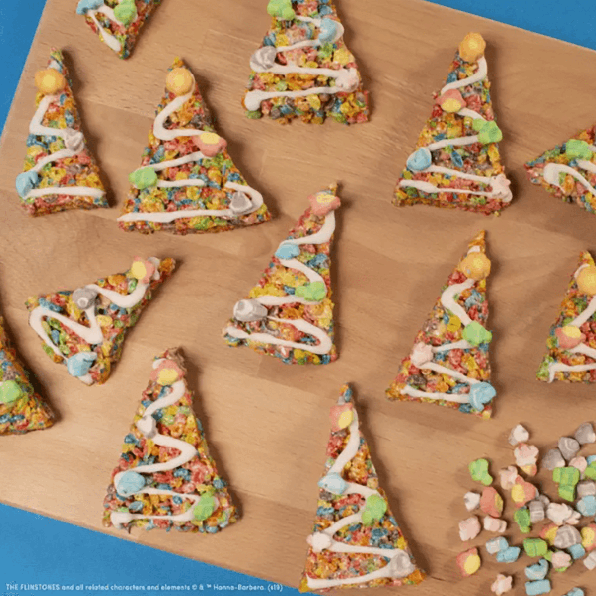 Fruity PEBBLES Christmas Tree Treats - Post Recipe |  |