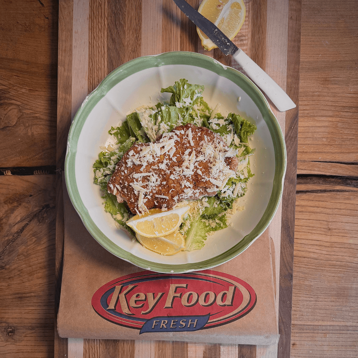 Pork Chop Milanese with Cruncy Salad - Petroni Foods Recipe |  |