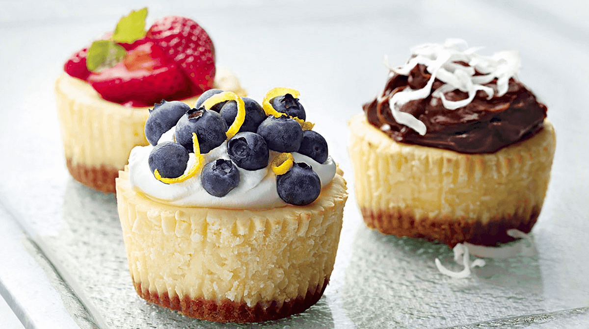 Kraft Heinz PHILADELPHIA Mini Cheesecakes Recipe | undefined | undefined