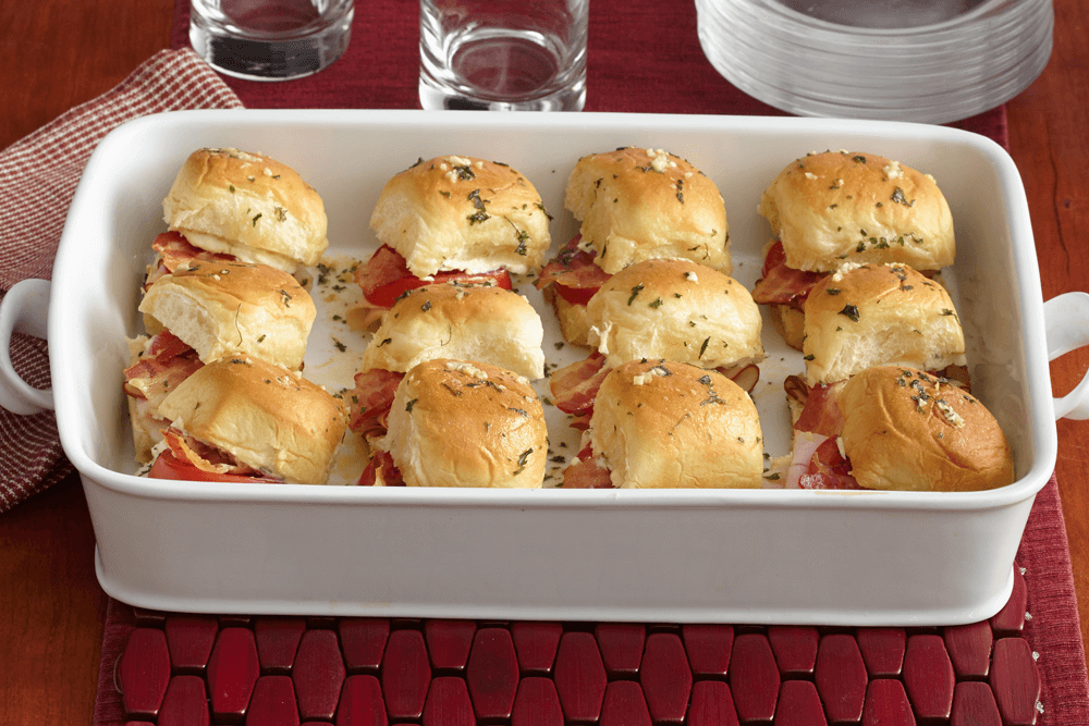 Kraft Heinz Mini Halftime Hawaiian Roll Sandwiches Recipe | undefined | undefined