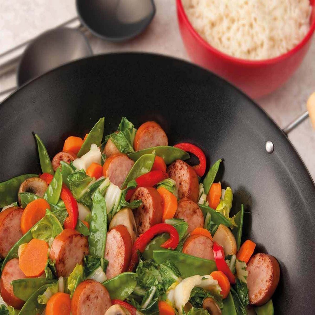 Sizzling Sausage Stir Fry - Hillshire Farm Recipe |  |