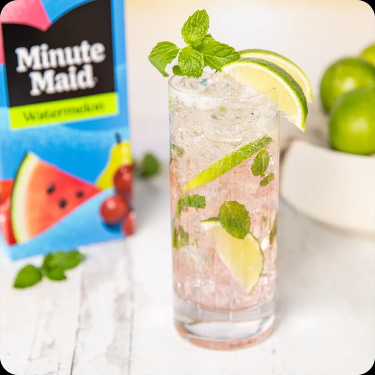 Watermelon Mojito - Minute Maid Recipe |  |