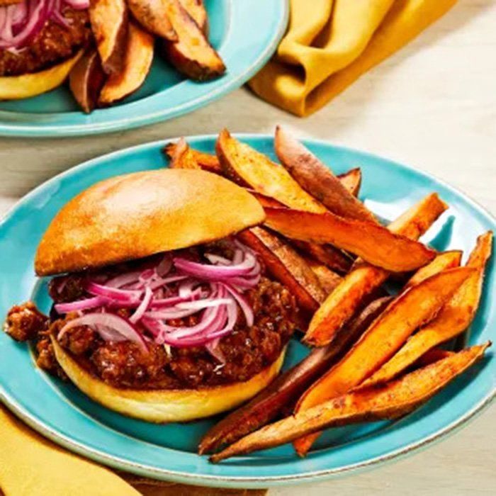 BBQ Pork Sloppy Joes Recipe | undefined | undefined
