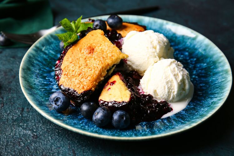 Blueberry - Lemon Cobbler