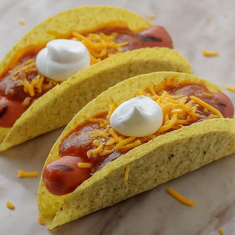 Hot Dog Taco