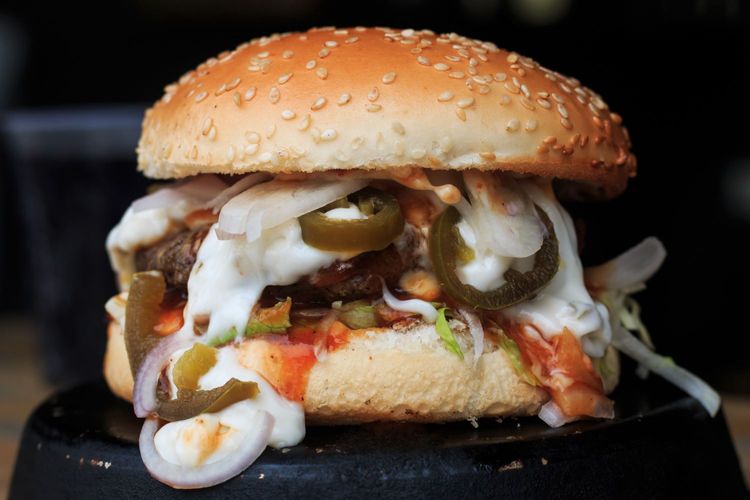 Jalapeno Popper Burger