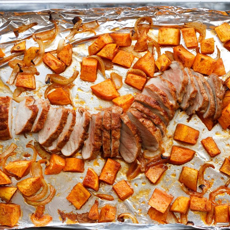 Easy Roasted Pork Tenderloin & Sweet Potatoes - McCormick®