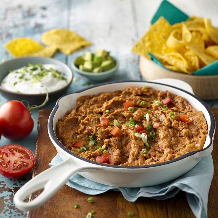 Easy Taco Bean Dip