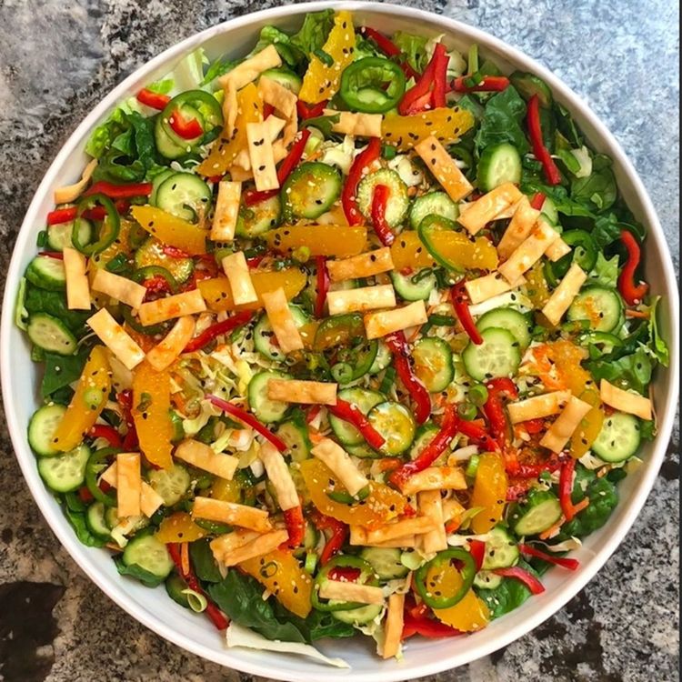 Orange Ginger Salad - Urban Meadow®