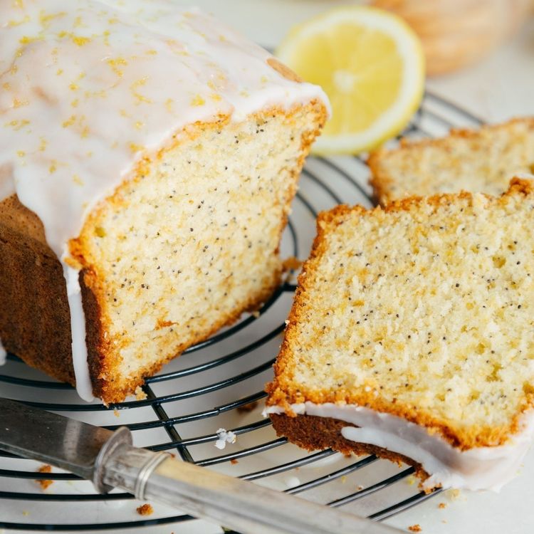 Vegan Poppyseed Lemon Loaf - Urban Meadow®