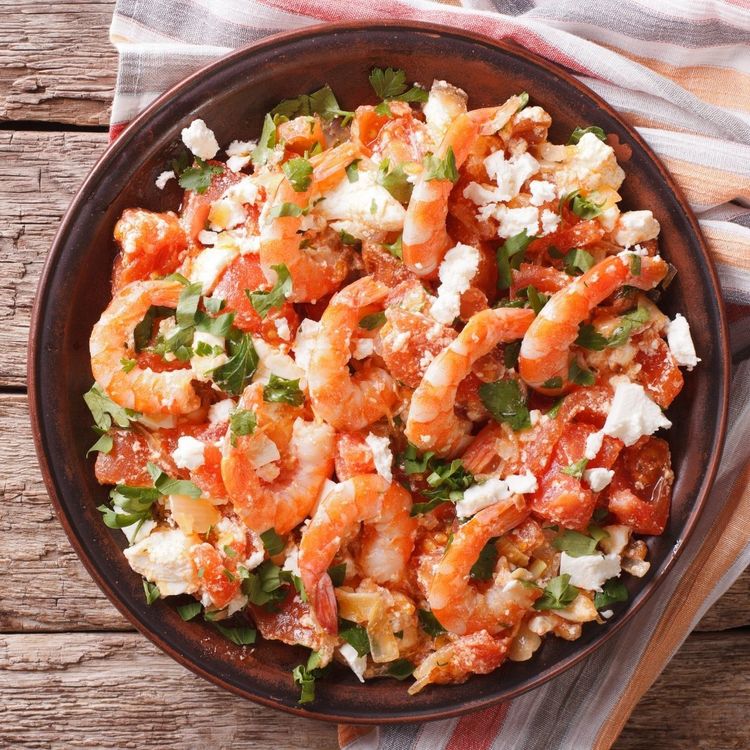 Shrimp Saganaki Skillet - Urban Meadow®