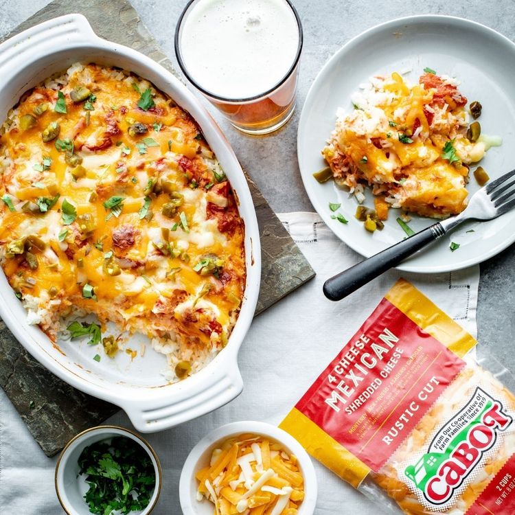 Cheesy Rice Casserole - Cabot Creamery