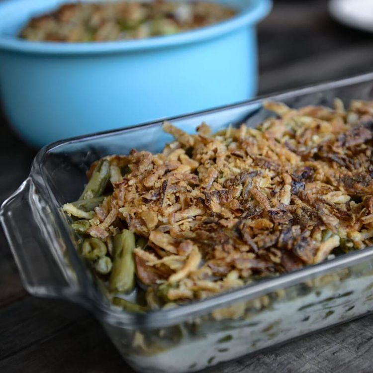 ThanksVegan Green Bean Casserole