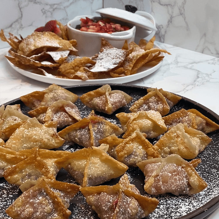 Chocolate Hazelnut Wontons - Urban Meadow®