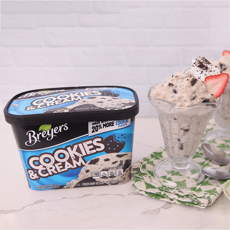 Arroz con Cookies & Cream - Breyers