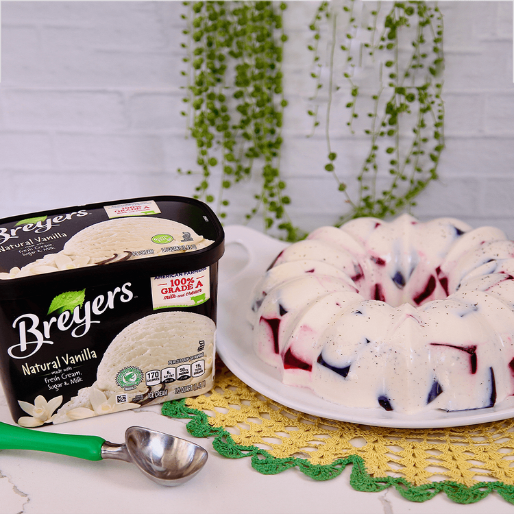 Vanilla Mosaic Gelatina - Breyers