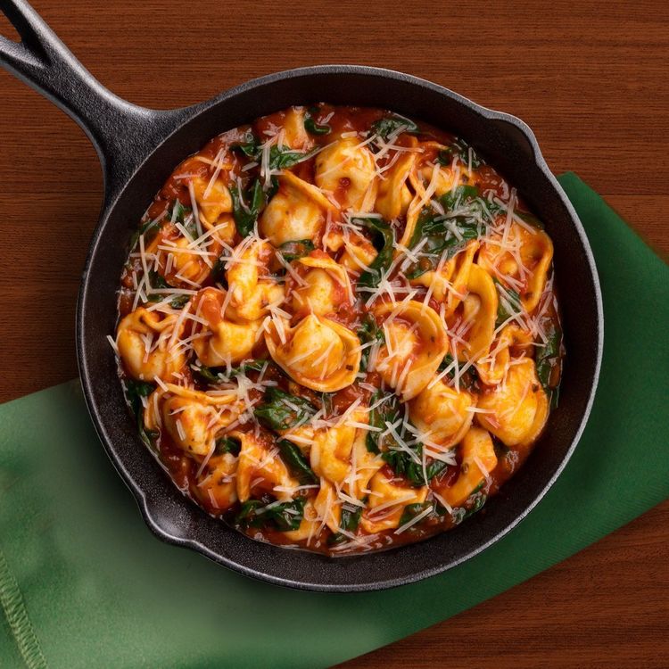 One Skillet Tortellini Marinara