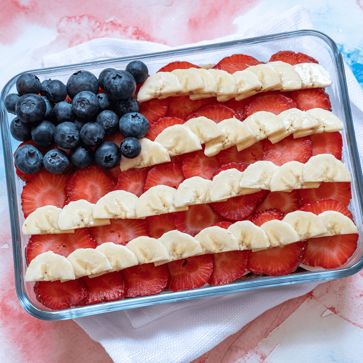 American Flag Berry Dessert - Urban Meadow