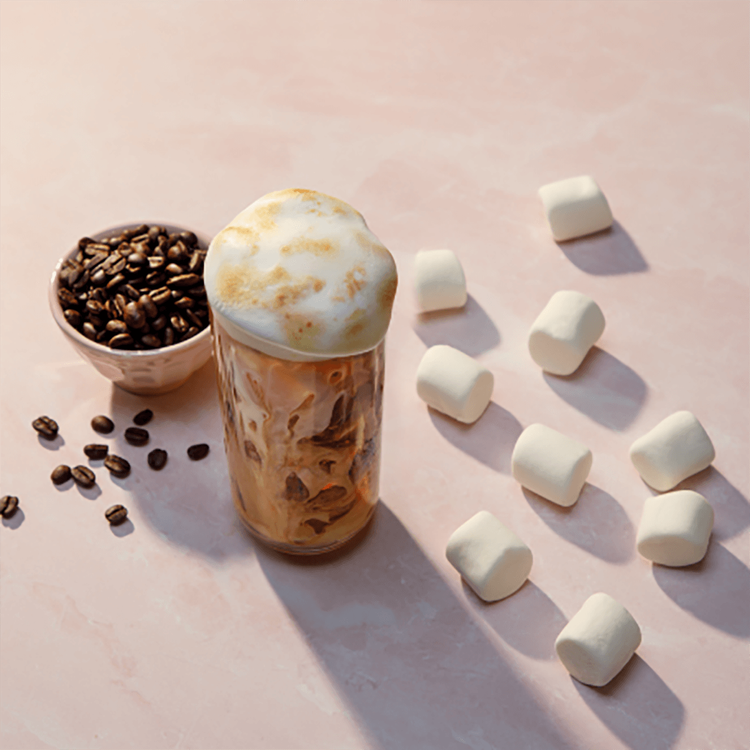 Toasted Marshmallow Iced Coffee