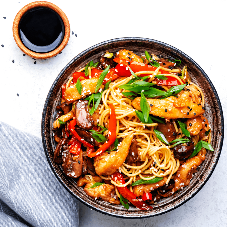 Teriyaki Stir Fry Noodles – Urban Meadow