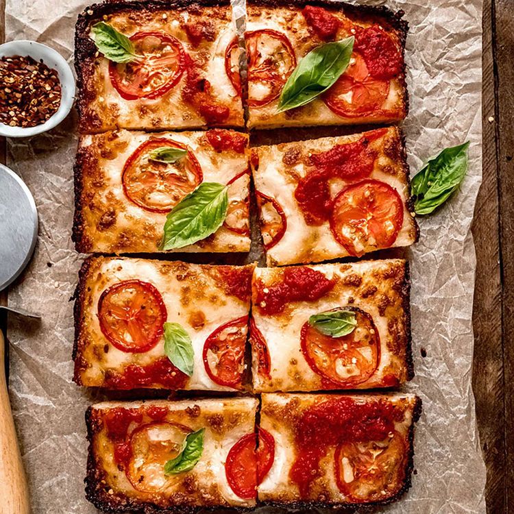 Detroit Style Margherita Pizza - Kraft