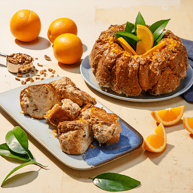 Honey Orange Pull Apart Sweet Bread