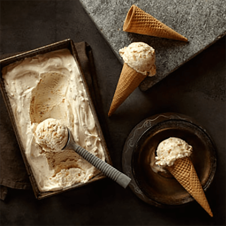 Brown Butter No Churn Ice Cream