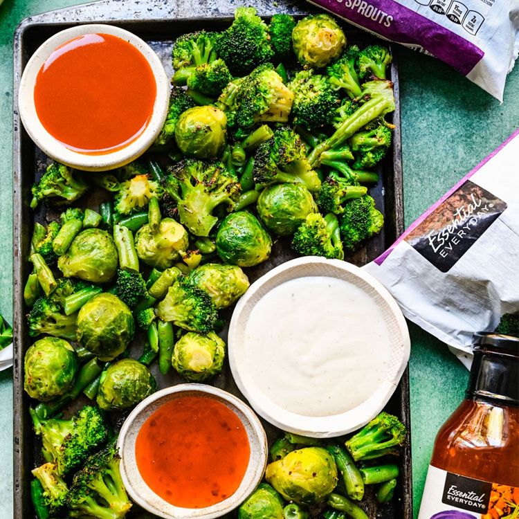 Air Fryer Frozen Roasted Vegetables - Essential Everyday