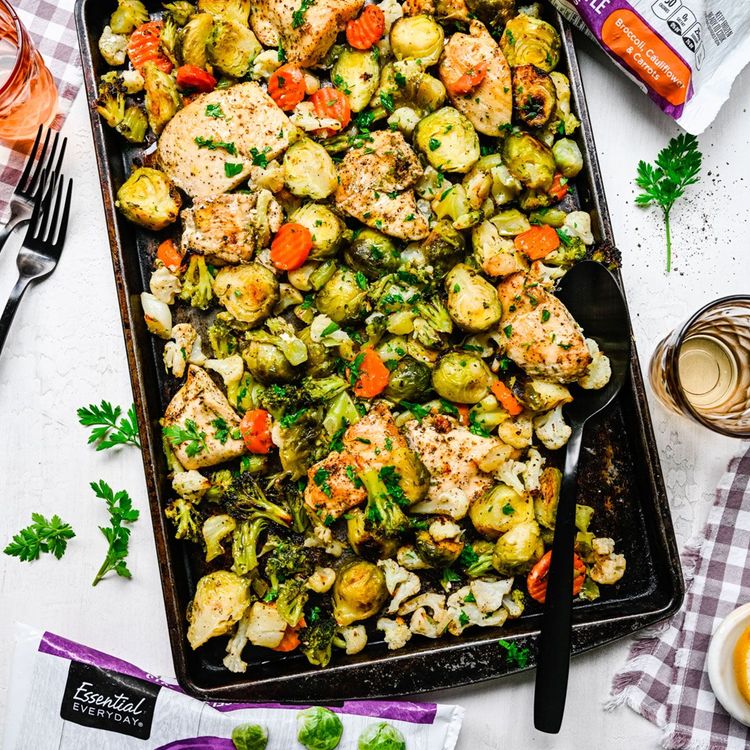 Sheet Pan Chicken and Veggies - Essential Everyday