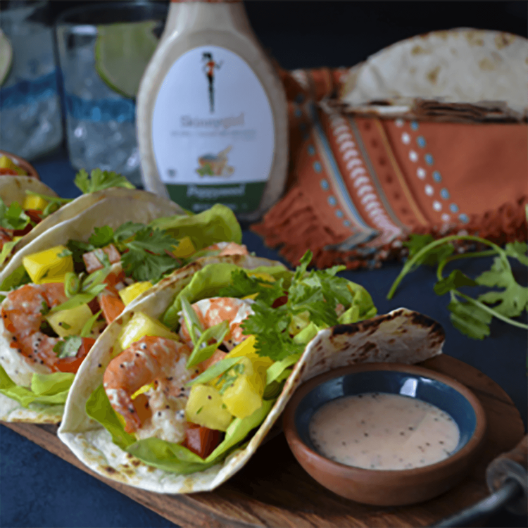 Shrimp Tacos With Pineapple Salsa - Skinnygirl