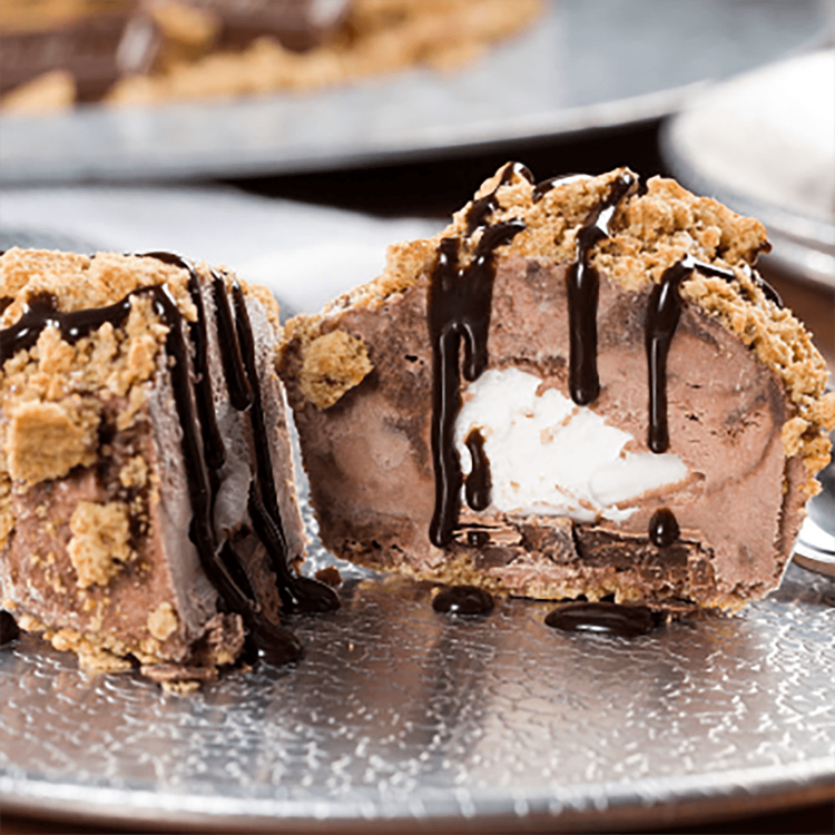 S’mores Ice Cream Balls