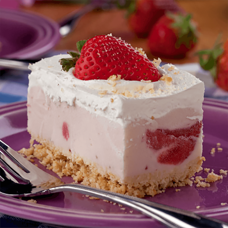 Berry Cheesecake Ice Cream Squares