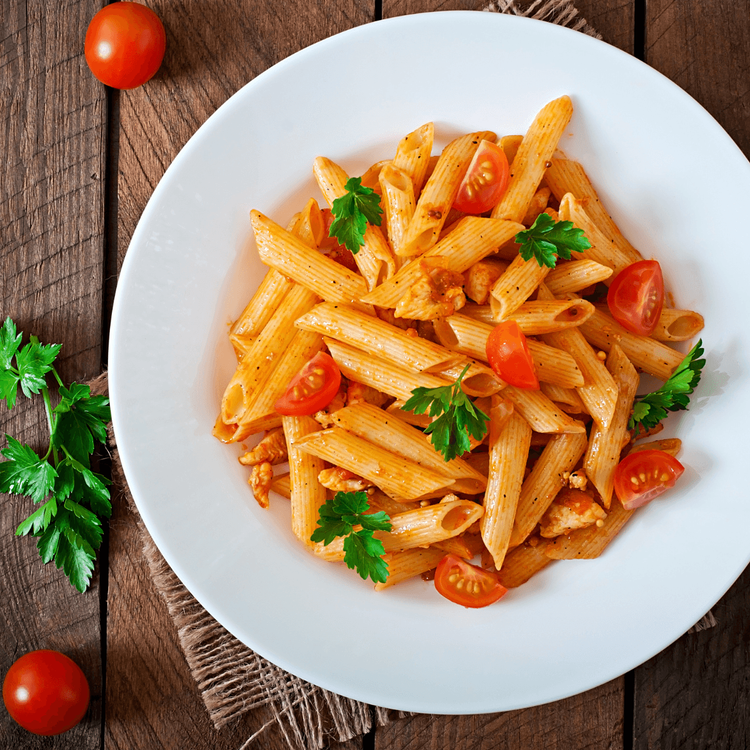 One Tray Caprese Pasta - Urban Meadow