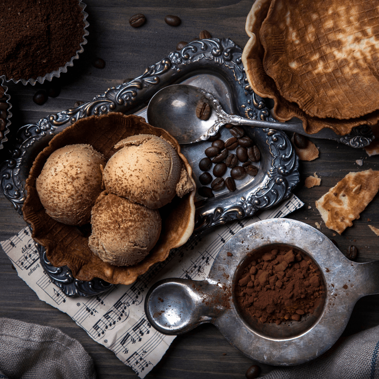 3 Ingredient Coffee Ice Cream - Urban Meadow