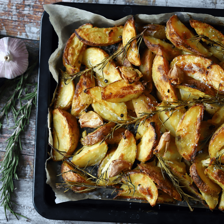 Crispy Potato Wedges - Urban Meadow