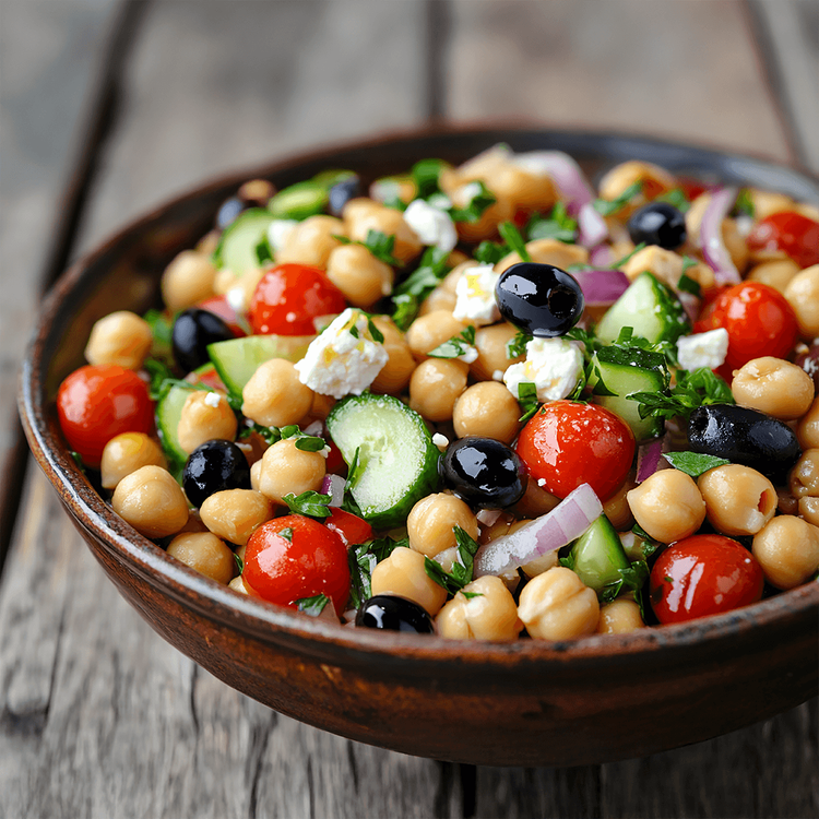 Garbanzo Bean Salad - Urban Meadow
